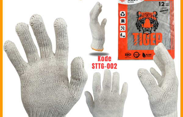 Sarung Tangan Kain Rajut Tiger Benang 4 | STTG-002